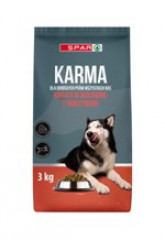 Spar karma dla psa sucha bogata w wołowinę w warzywami 