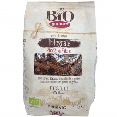 Makaron fusilli pełnoziarniste bio 