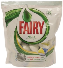 Fairy tabletki do zmywarek All in 1 Lemon 