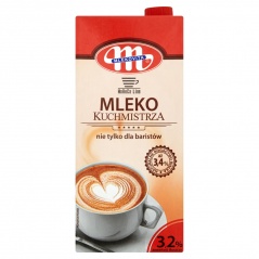 Mlekovita Mleko Kuchmistrza Nie Tylko Dla Baristów 3,2% tłuszczu 1l