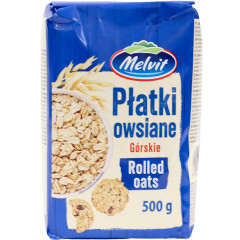 Płatki owsiane Melvit górskie 