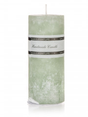 Świeca 5cm x 12cm jasna zieleń 