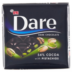 Czekolada Dare Dark 54% pistachio 