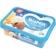 Lody Big Milk trio caramella 