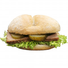 Kanapka z pasztetem i ogórkiem kiszonym szt 