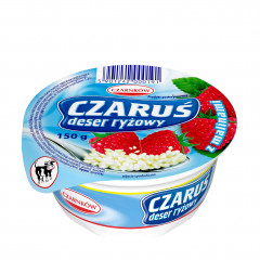 Czarnków Czaruś deser ryżowy z malinami 150 g
