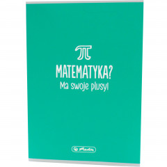 Zeszyt Herlitz  przed Matematyka A5 60k kratka z marginesem