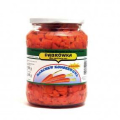 Marchew dąbrówka konserwowa słoik 