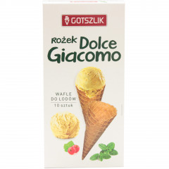 Wafle do lodów dolce giacomo 10 szt 