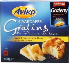 Suflety Aviko ziemniaczane z serem ementaler i śmietaną 