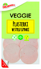 Plasterki veggie bez glutenu w stylu szynki 80g 