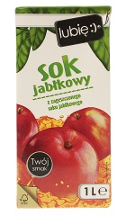 Sok jabłkowy Lubię :) 