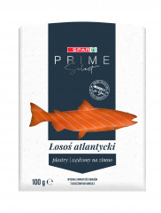 Spar łosoś atlantycki wędzony na zimno plastry 