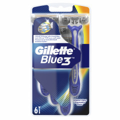Gillette Blue3 Jednorazowa Maszynka Do Golenia z 6 szt.