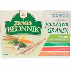 Pieczywo lekkie z błonnikiem granex 