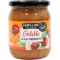 Gołąbki Familijne Przysmaki w sosie pomidorowym 
