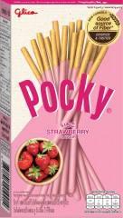 Paluszki glico pocky starwberry flavour 
