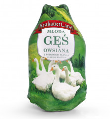 Gęś z podrobami kl.a mrożona cedrob 