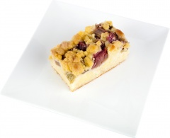 Ciastko z rabarbarem 