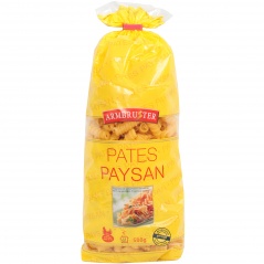 Makaron 3-jajeczny z semoliny durum-zwijana rurka 