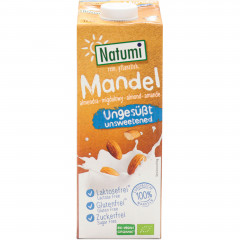 Napój migdałowy bez dodatku cukrów bio 