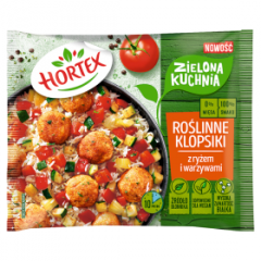 Hortex Zielona Kuchnia Roślinne klopsiki z ryżem i warzywami 400g