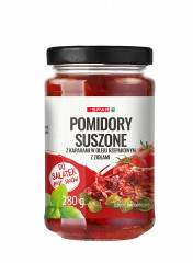 Spar pomidory suszone z kaparami w oleju z ziołami 