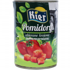 Pomidory krojone bez skórki 