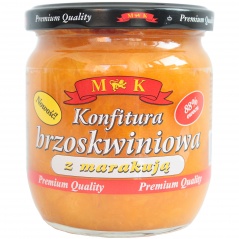 Konfitura brzoskwiniowa z marakują mk 