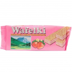 Wafle jogurtowo-truskawkowe 