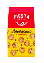 Ciastka Fiesta americano z kawałkami czekolady 