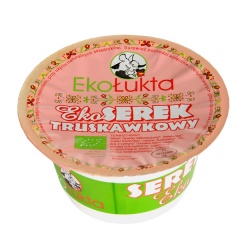 Serek truskawkowy Eko Ekołukta 