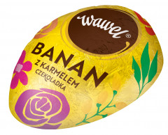 Wawel Czekoladki  z nadzieniem o smaku Banan z karmelem 1kg