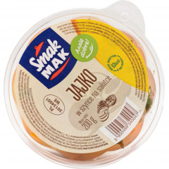 Jajko smakmak w szynce na salatce 200g 