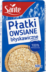 Płatki owsiane Sante górskie błyskawiczne 500g 