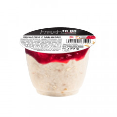 Owsianka Fresh to Go at Spar z malinami 