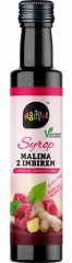 Syrop a to dobre malina z imbirem o obniżonej zawartości cukru 250ml 