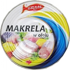 Makrela w oleju Graal 