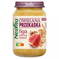 NESVITA Owsiana Przekąska Figa Siemię Lniane 190g