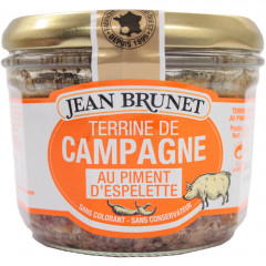 Pasztet jean brunet wiejskie z paprzyczką z espelette 