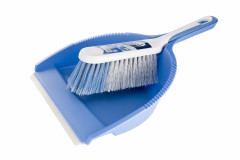 Szufelka ze zmiotką gumowa rączka 