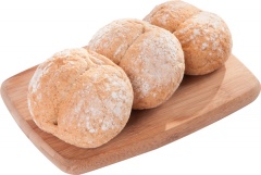 Bułka belgijska z otrębami. 