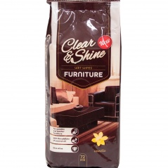 Clear&shine nawilżane chusteczki do mebli 