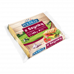 Ser topiony Polmlek z szynką plastry 