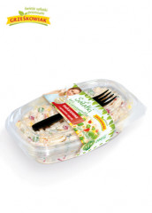 Sałatka grześkowiak makaronowa z ogóreczkiem i papryką 200g 