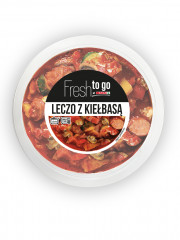 Leczo Fresh to go at Spar z kiełbasą 