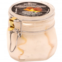 Lody mancuso śmietankowe z ciasteczkami i sosem karmelowym 340g 