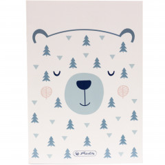 Zeszyt herlitz a5 32 kartek trzy linie kolorowe scandy 