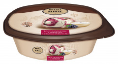 Lody Bracia Koral z jogurtem i sorbetem z czarnej porzeczki 