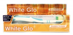 Pasta White Glo Smokers Formula 100ml+szczotka 
